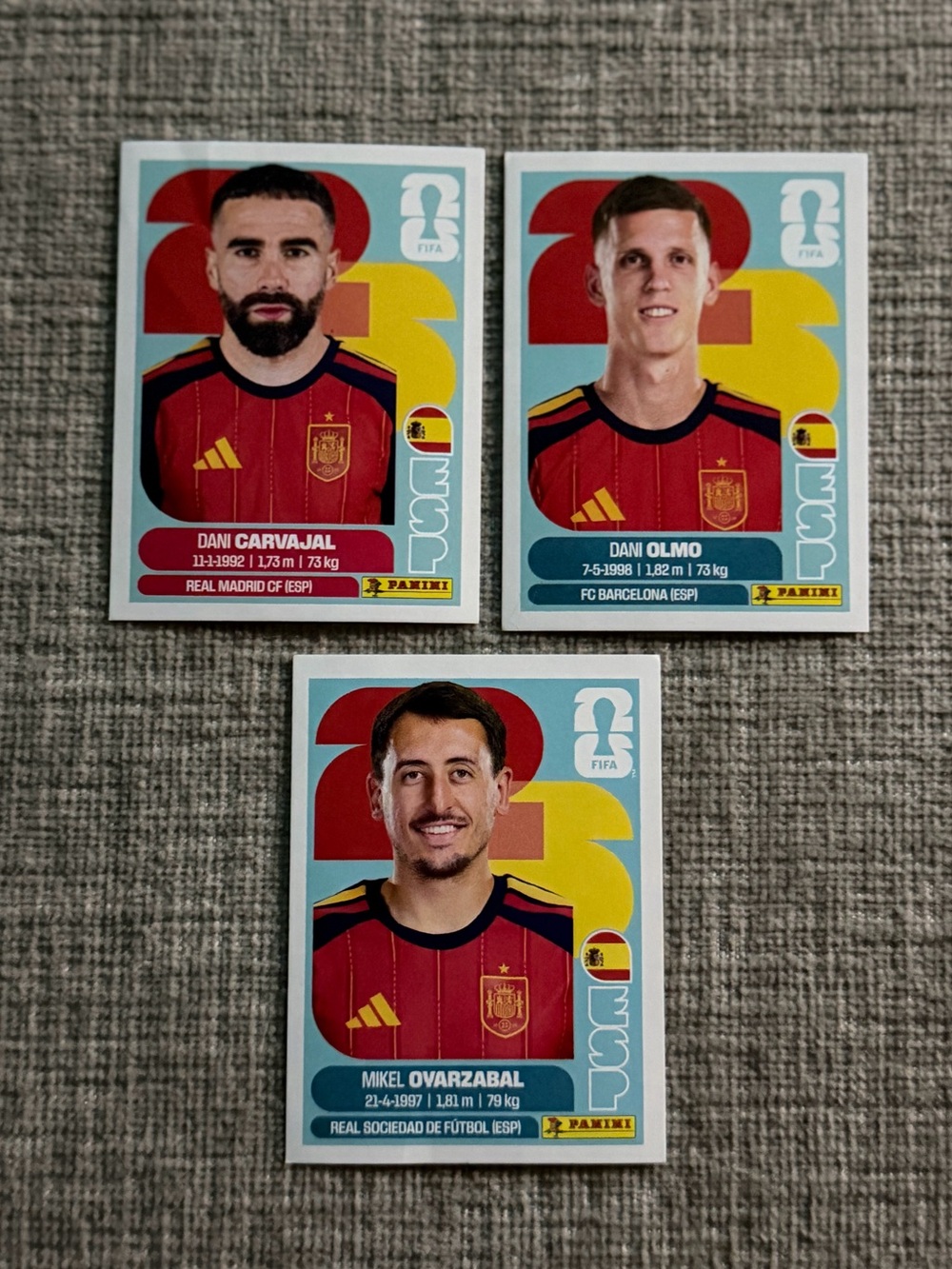 Spain FIFA Stickers